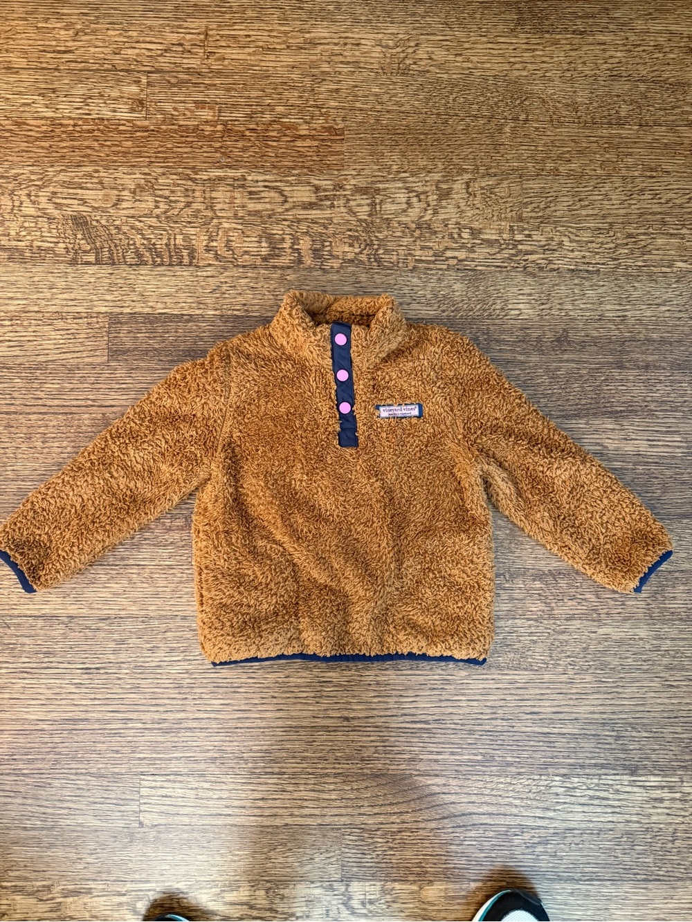 Vineyard Vines Teddy Fleece Pullover - Brown